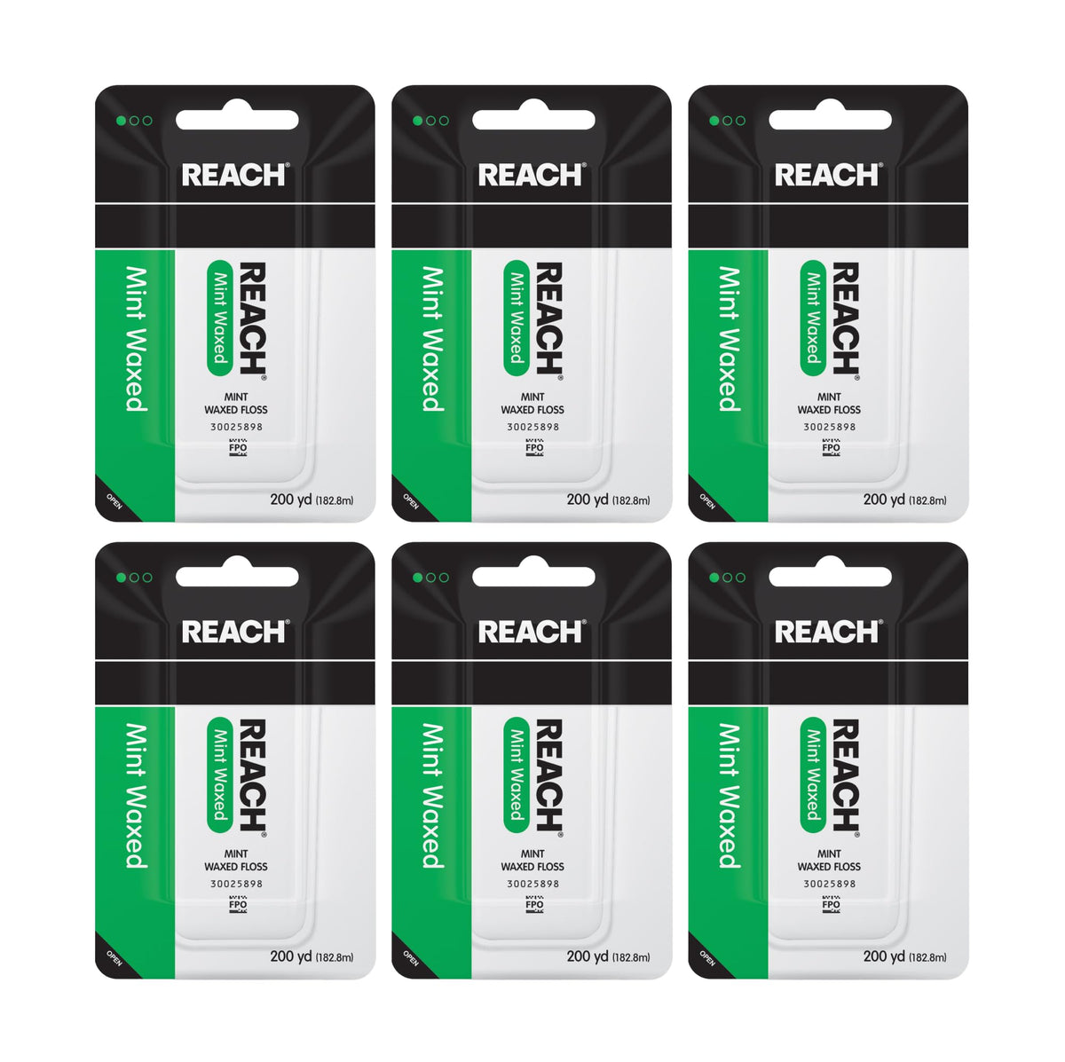 REACH Dental Floss - Shred-Resistant Plaque Removal