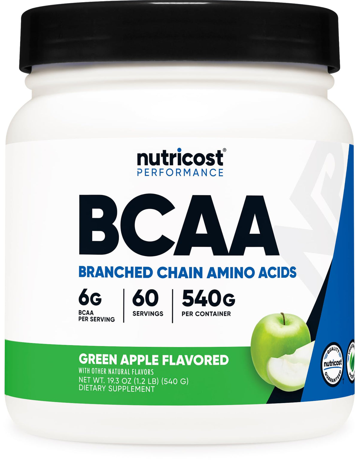Nutricost BCAA Powder 2:1:1 - Amino Acid Supplement