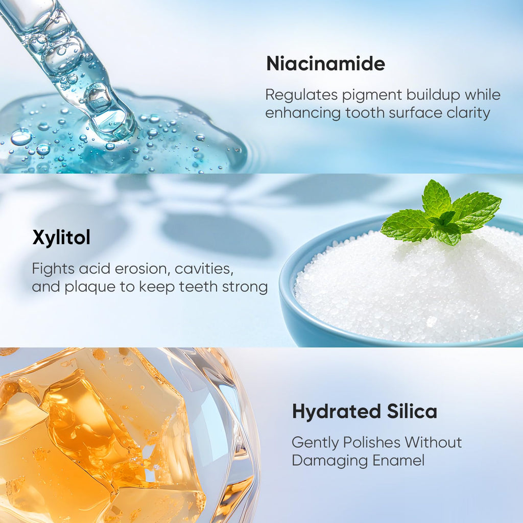 BodyAccel Niacinamide Whitening Toothpaste | Natural Formula

