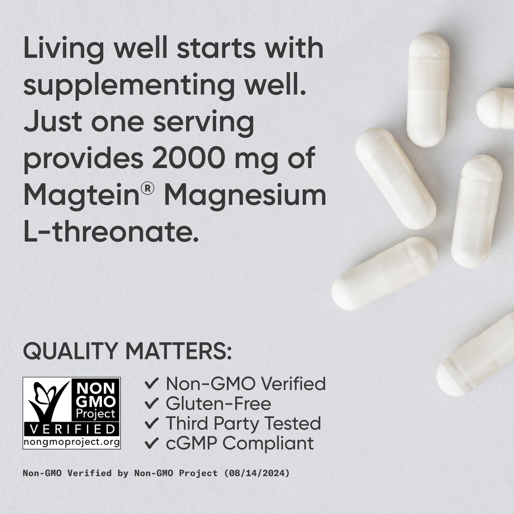 Magnesium L-Threonate Capsules by Sports Research

