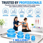 Silicone Cupping Therapy Set by Lure Essentials

