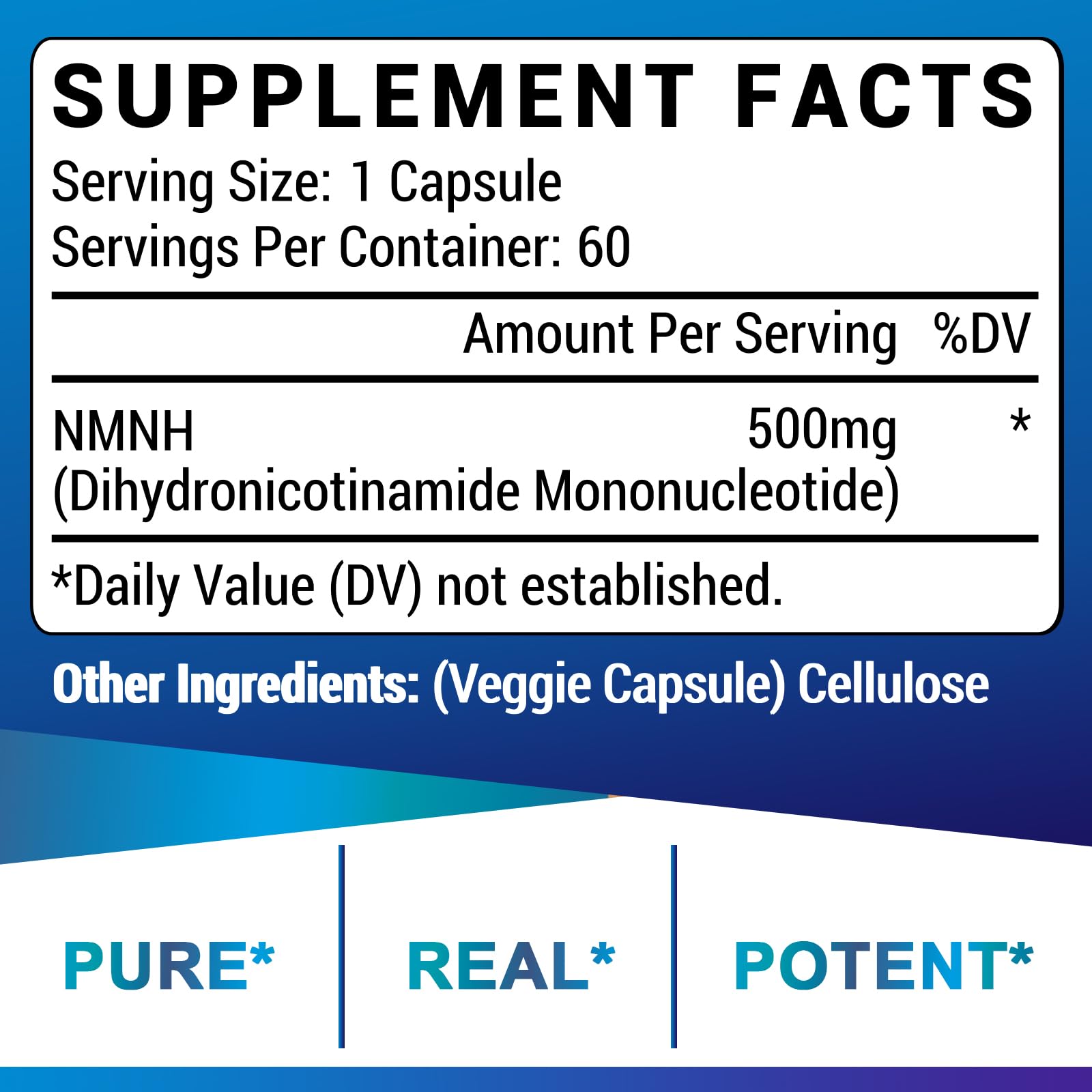 NMNH NAD+ Booster Supplement for Healthy Aging

