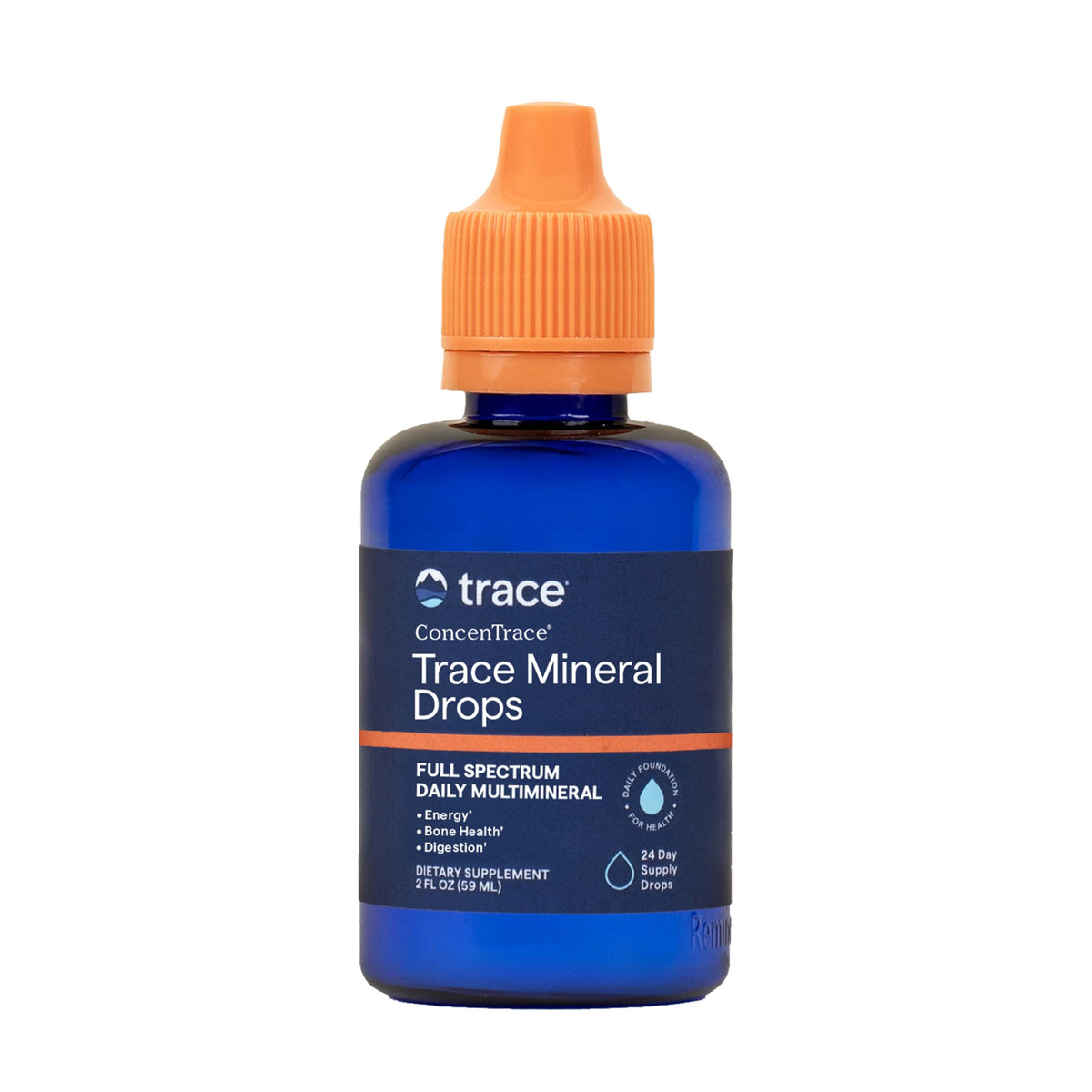 ConcenTrace Trace Mineral Drops - Liquid Mineral Supplement with 70+ Minerals from Great Salt Lake