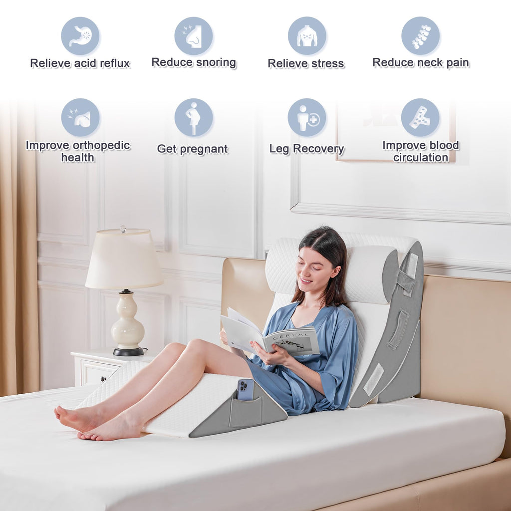 Bed Wedge & Elevation Pillows | Sleep Support

