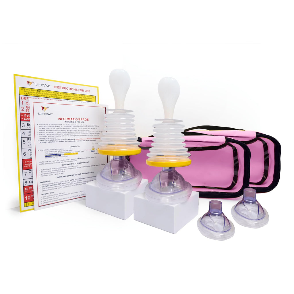 LifeVac Travel Kit Portable Airway Suction Rescue Device