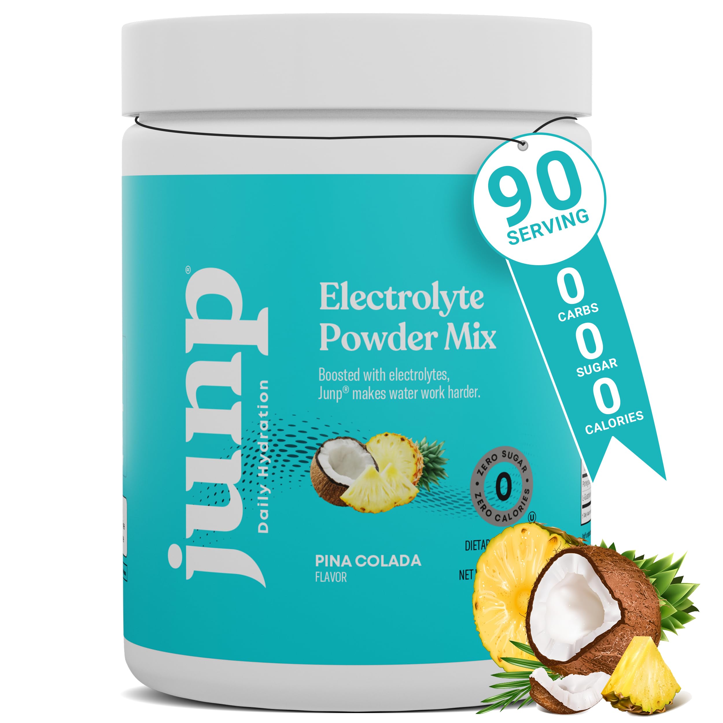 JUNP Electrolyte Powder No Sugar No Carbs - Keto Hydration