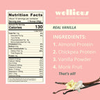Wellious Almond Protein Powder - Plant-Based Protein

