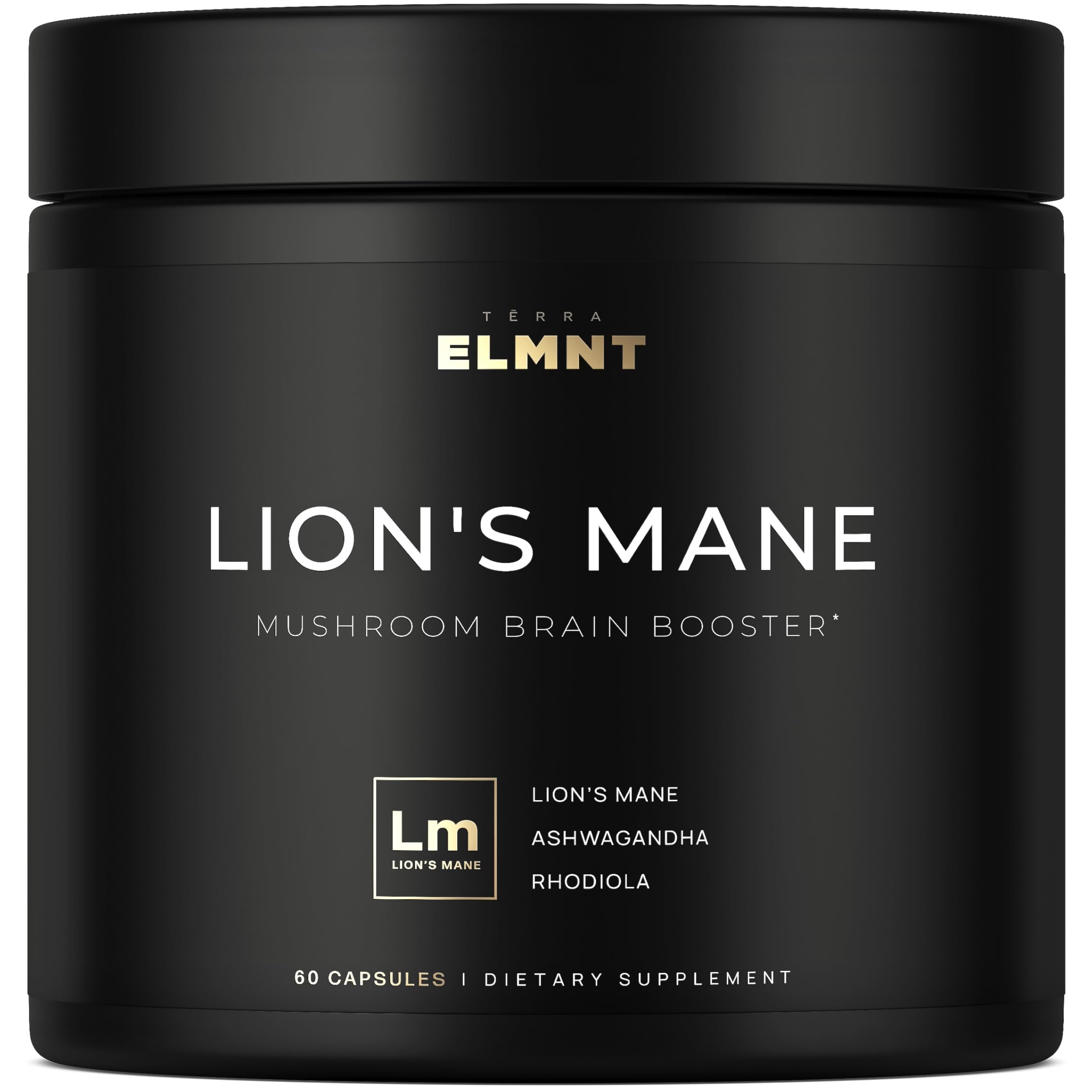 Terra ELMNT Lion's Mane Capsule for Brain Health

