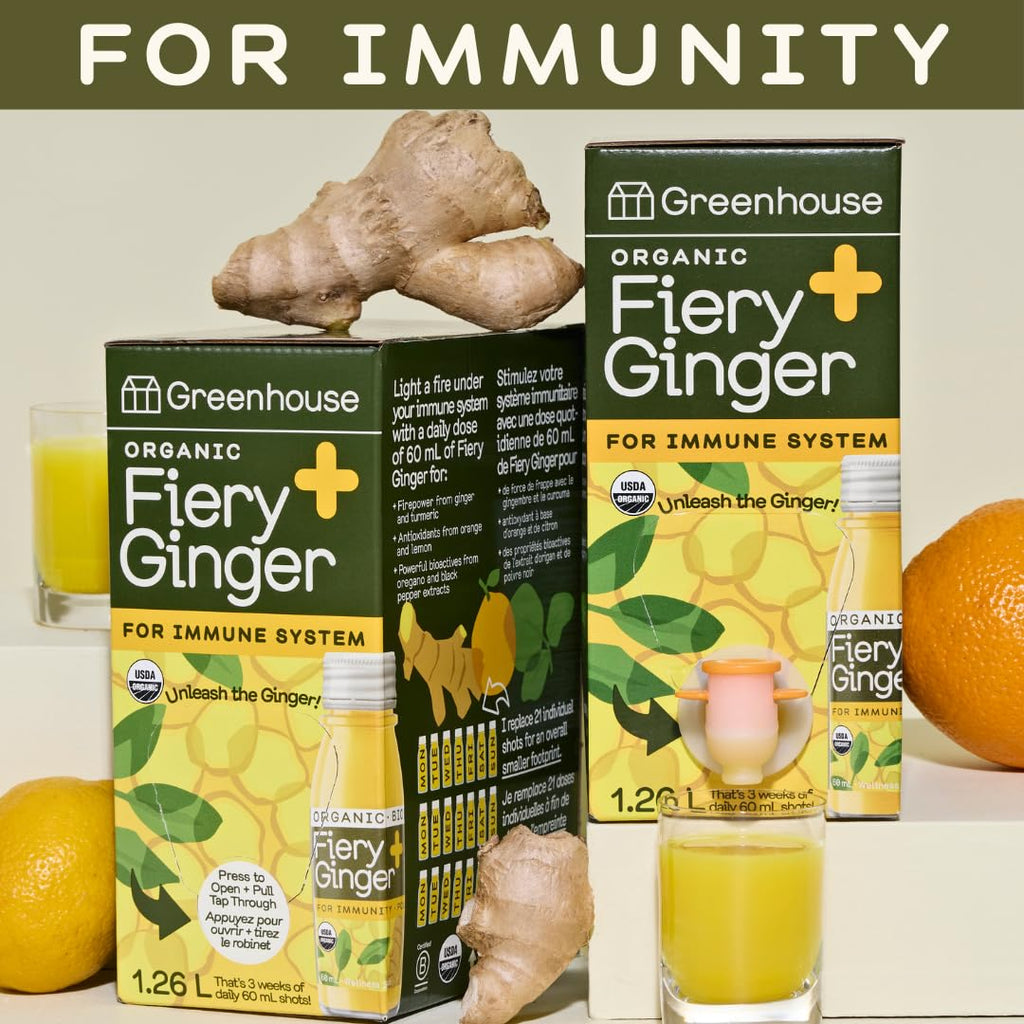 Greenhouse Juice Immunity Shot – Organic Cold-Pressed

