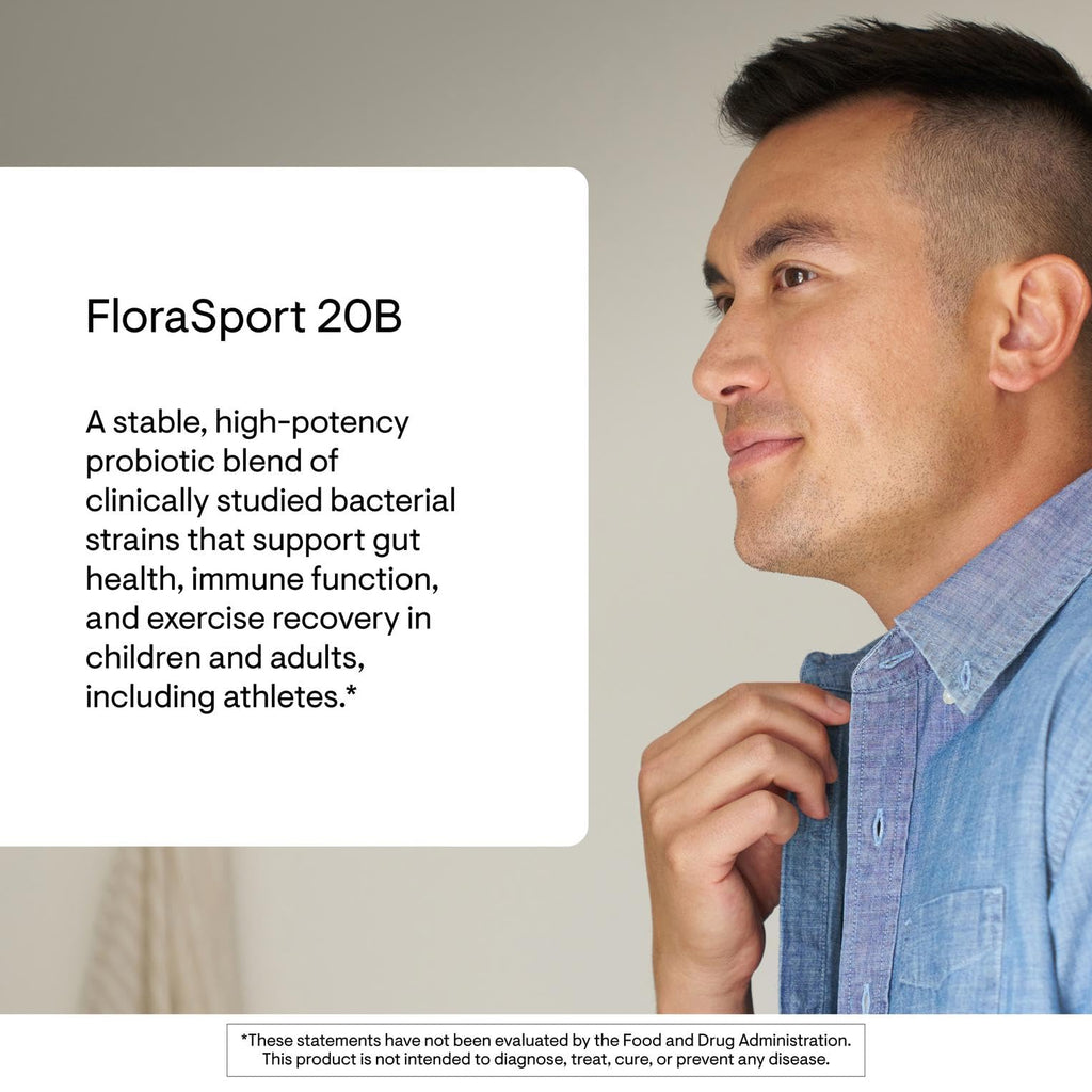 Thorne FloraSport Probiotic for Gut Health

