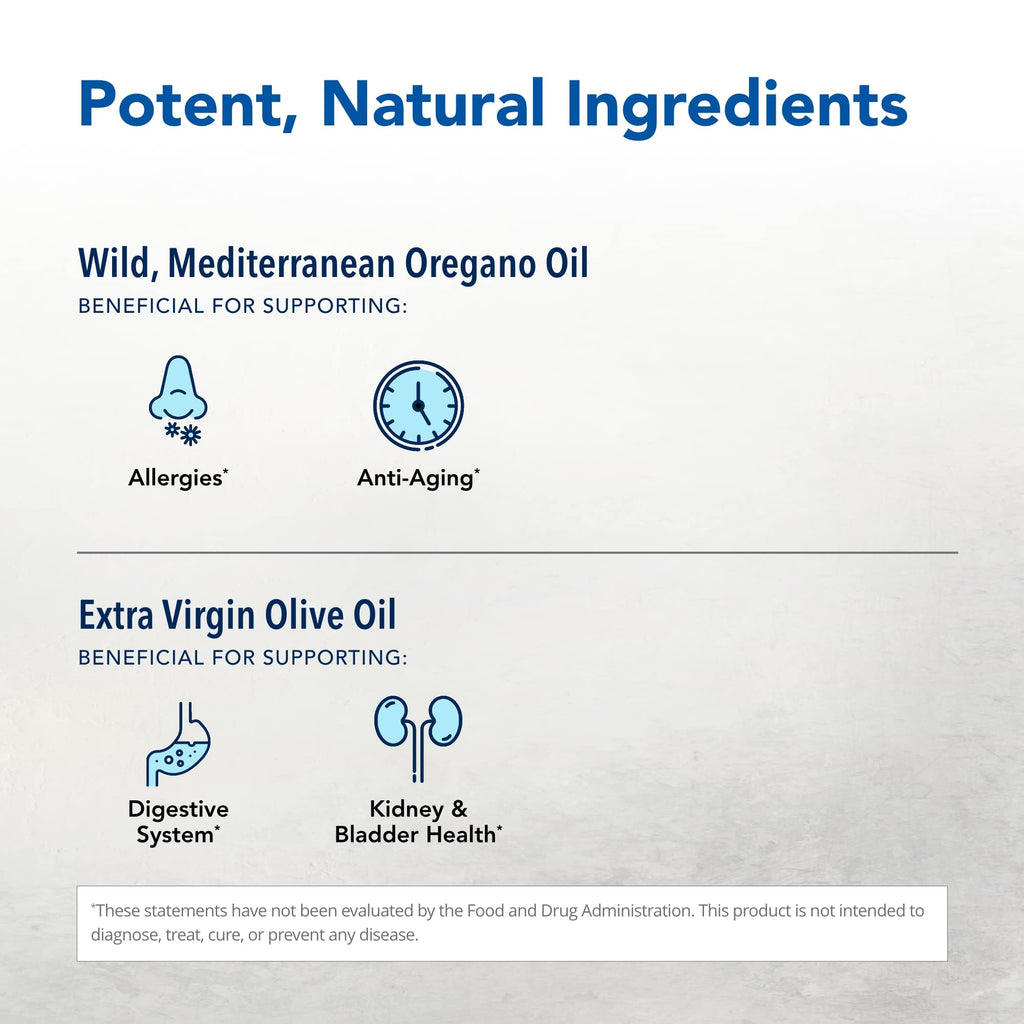 Oreganol P73 Wild Oregano Oil Softgels | NAHS

