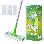 Eyliden Sweeper Mop Starter Kit with Disposable Cloths

