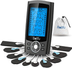 Belifu Dual Channel TENS EMS Unit 24 Modes with 10 Pads

