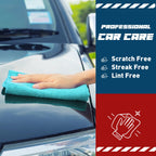 TEAWOO Microfiber Towels Bulk Cleaning Cloths for Cars

