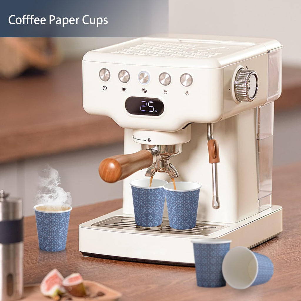 Clawsoff Disposable Paper Cups – Leak-Proof BPA-Free

