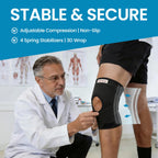 Galvaran Knee Brace with Side Stabilizers | Knee Support

