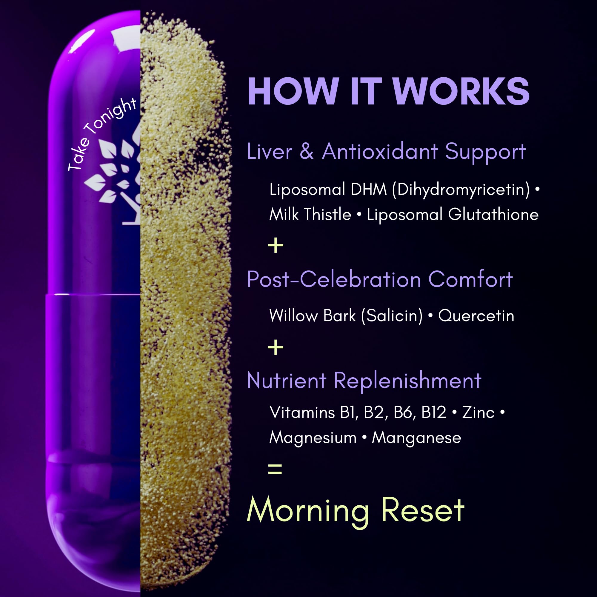 Purple Tree Liver Support Post-Drink Supplement

