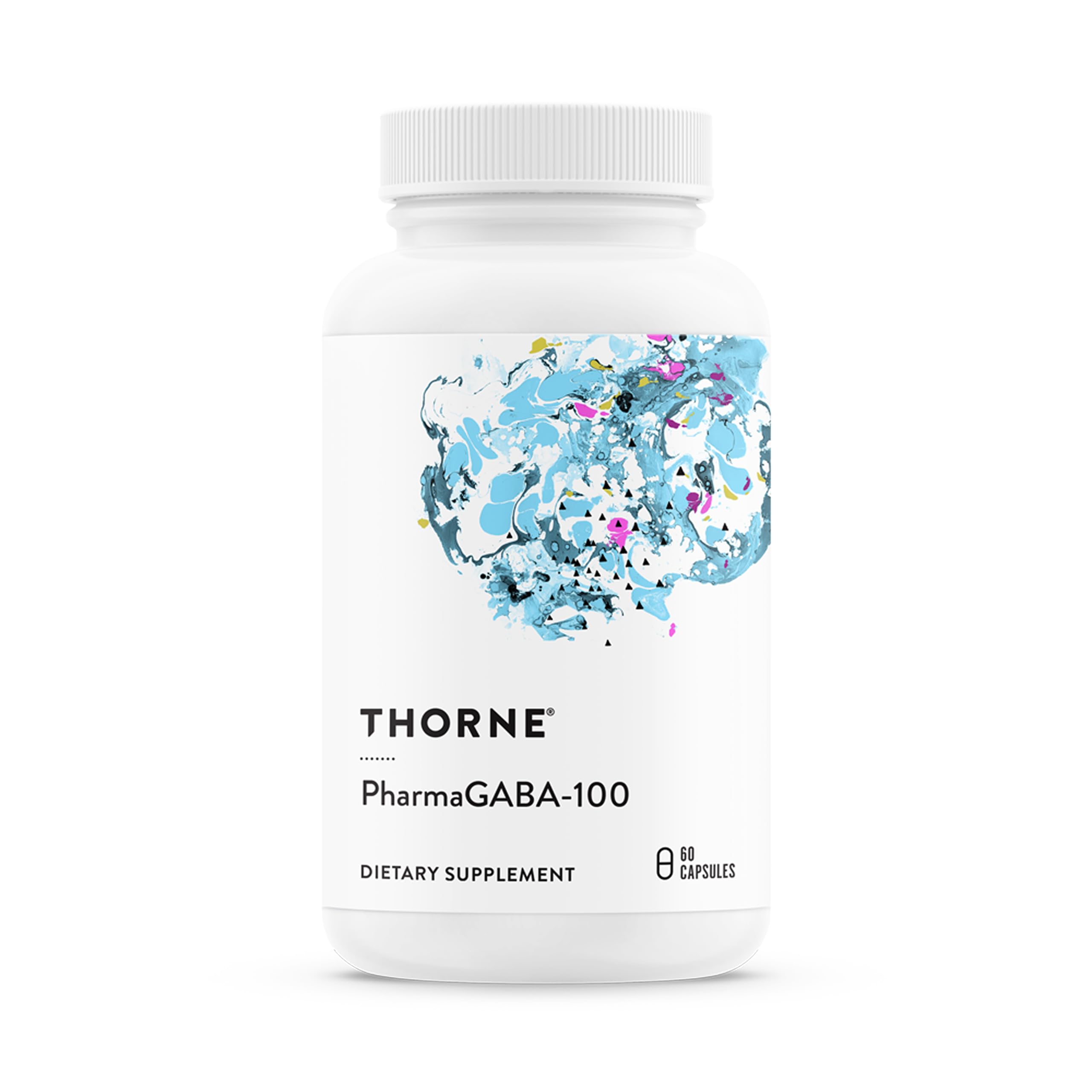 Thorne PharmaGABA GABA Supplement | Calm Mind Sleep Support

