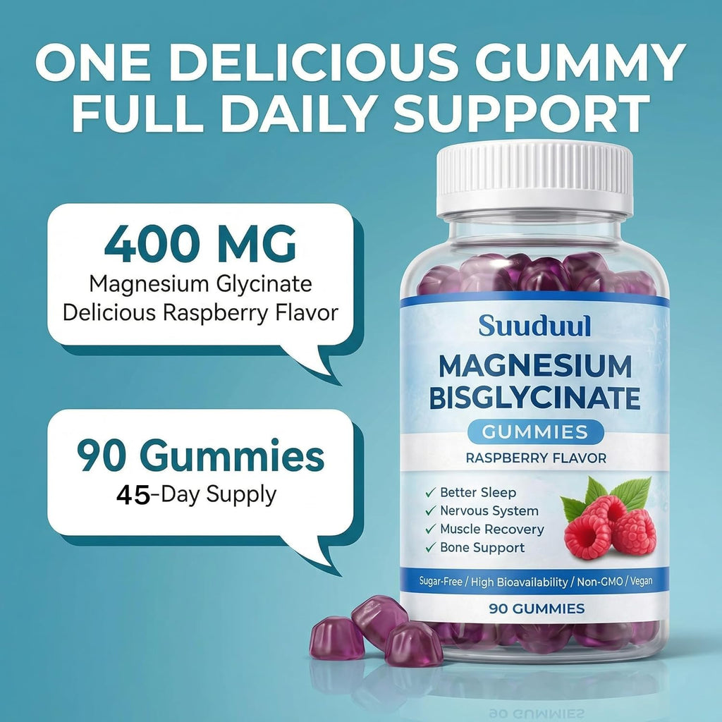 Magnesium Bisglycinate Gummies for Relaxation

