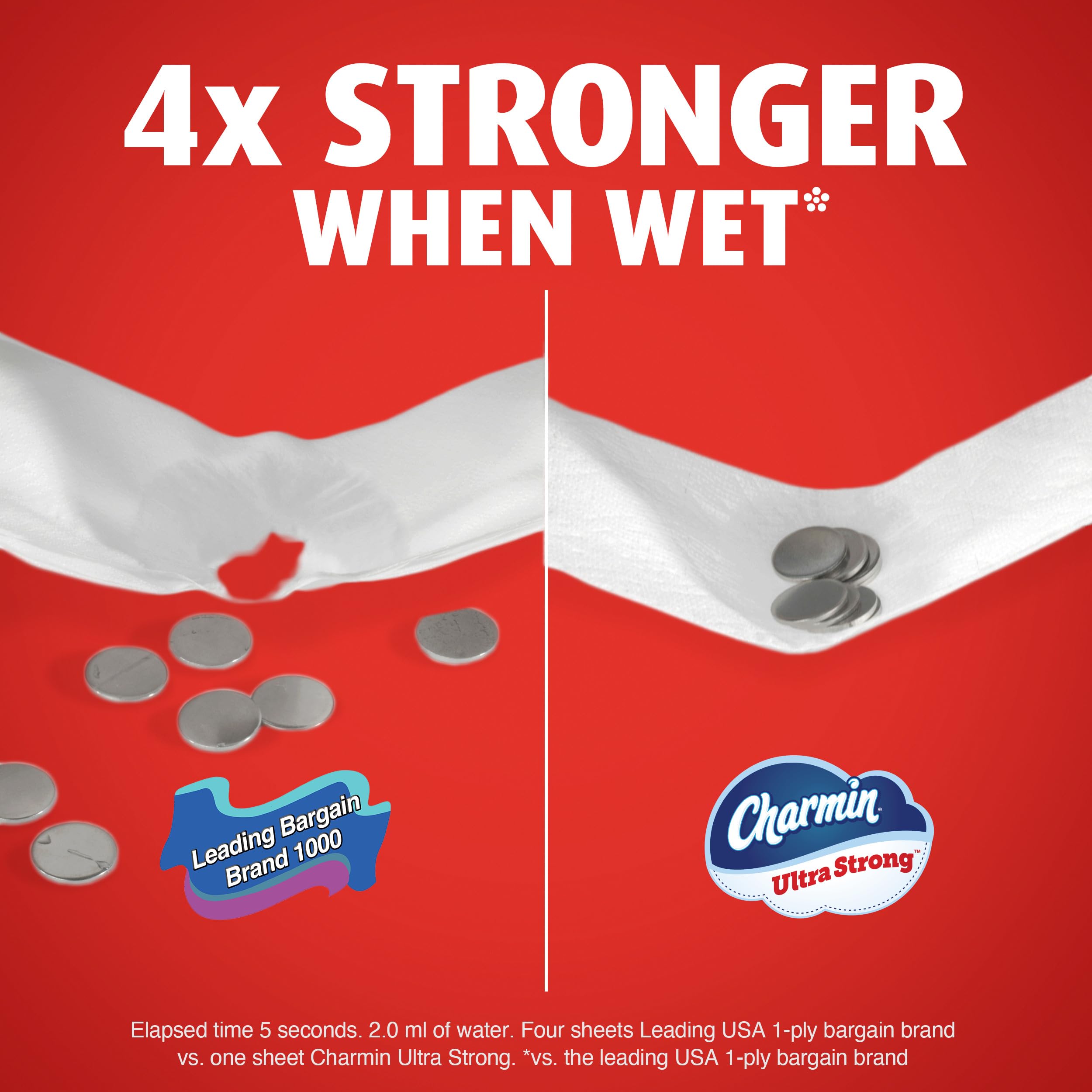 Charmin Ultra Strong Toilet Paper 2-Ply Diamond Weave

