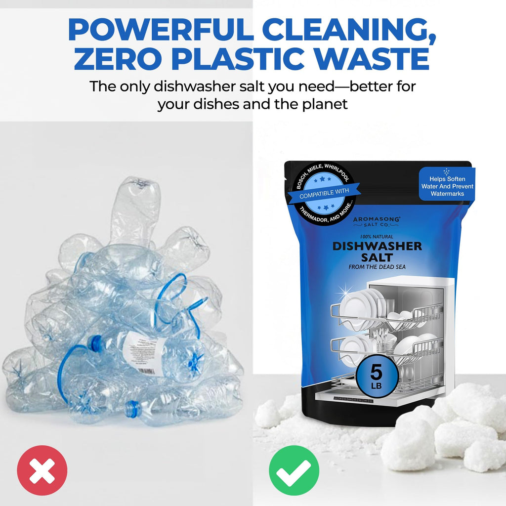 Aromasong Dishwasher Salt for Cleaner Dishes

