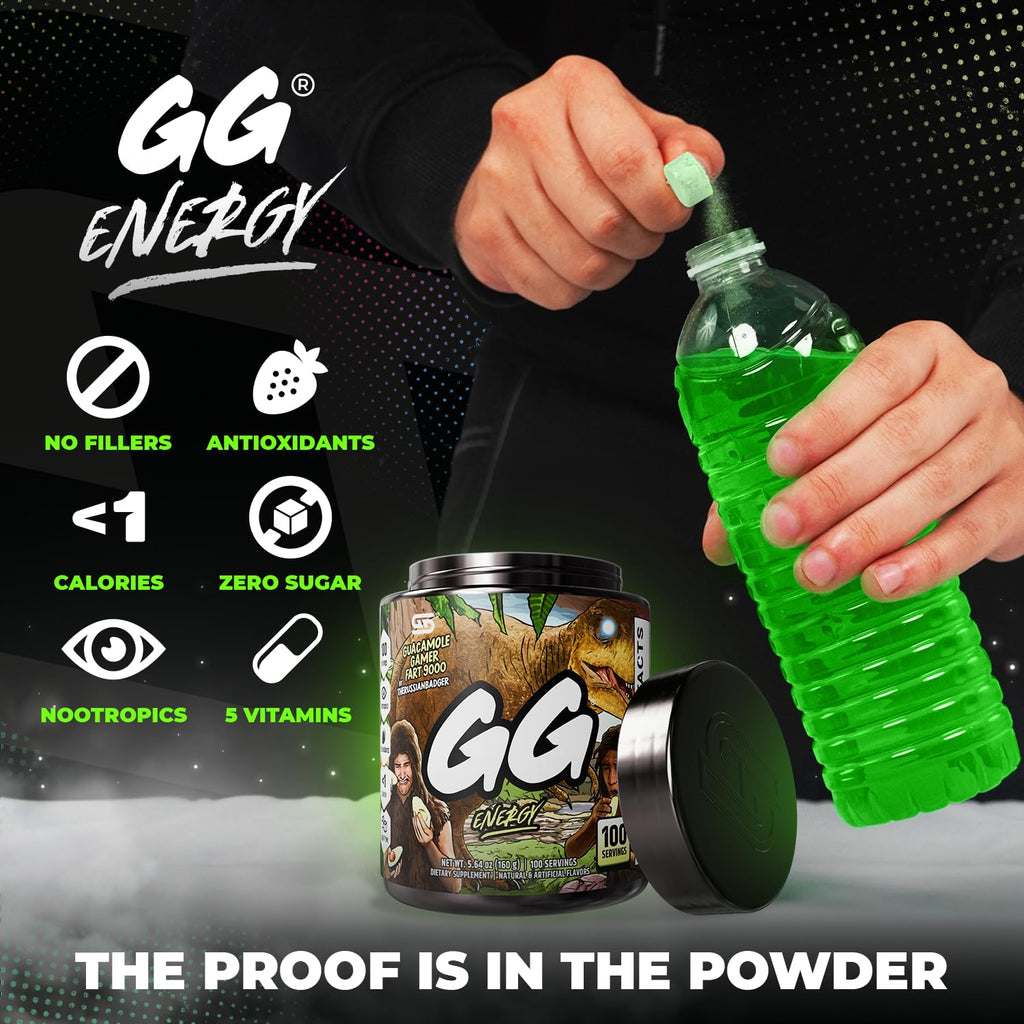 Gamer Supps GG Energy Drink Mix | Focused Energy

