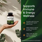 NatureBell Moringa 800 mg Capsules for Immune Support


