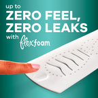 Always Pure Cotton FlexFoam Feminine Pads with Wings

