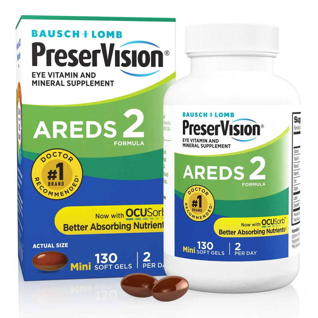 PreserVision AREDS 2 Eye Vitamins - Lutein Zeaxanthin Formula

