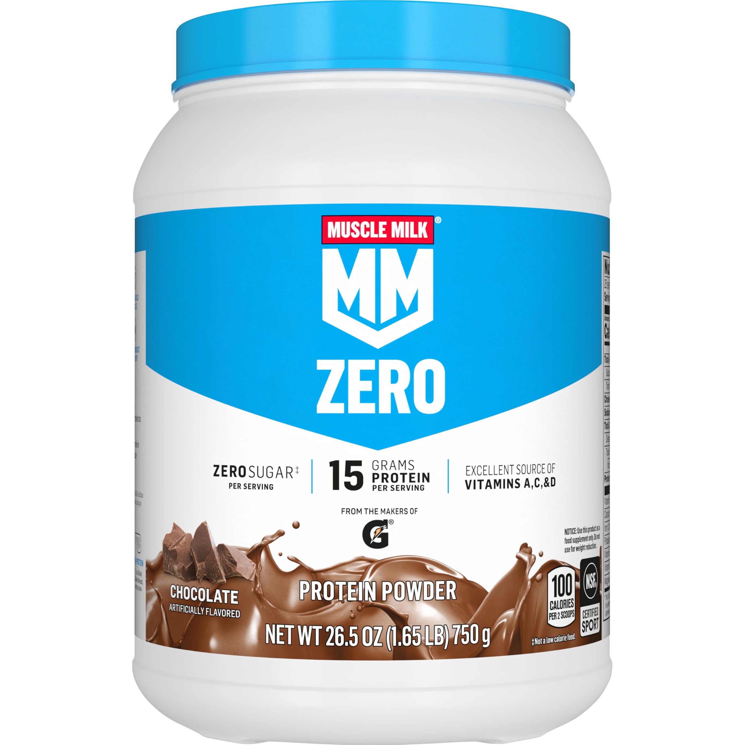 Muscle Milk ZERO Protein Powder – High-Quality Shake Mix