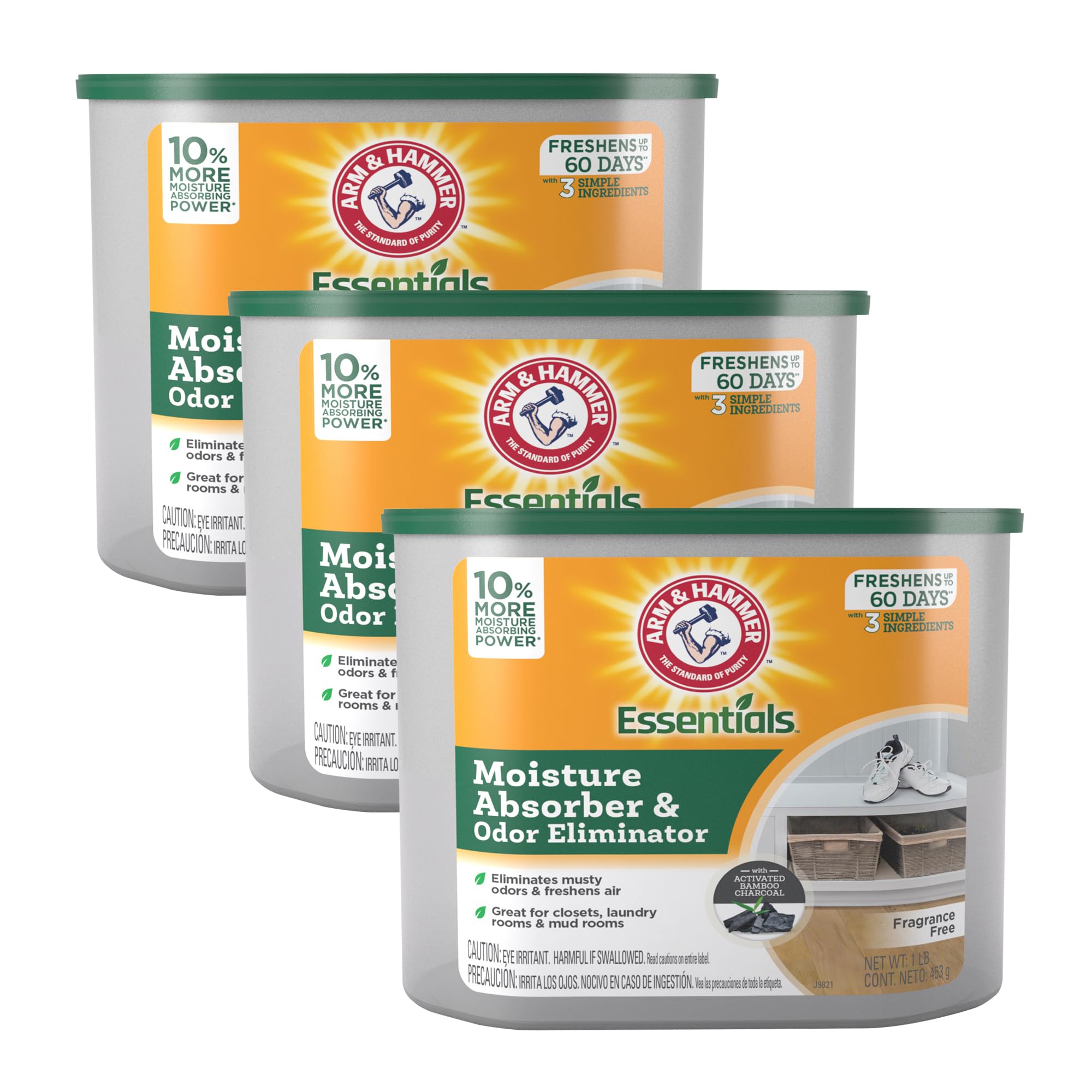 Arm & Hammer Essentials Moisture Absorber and Odor Eliminator

