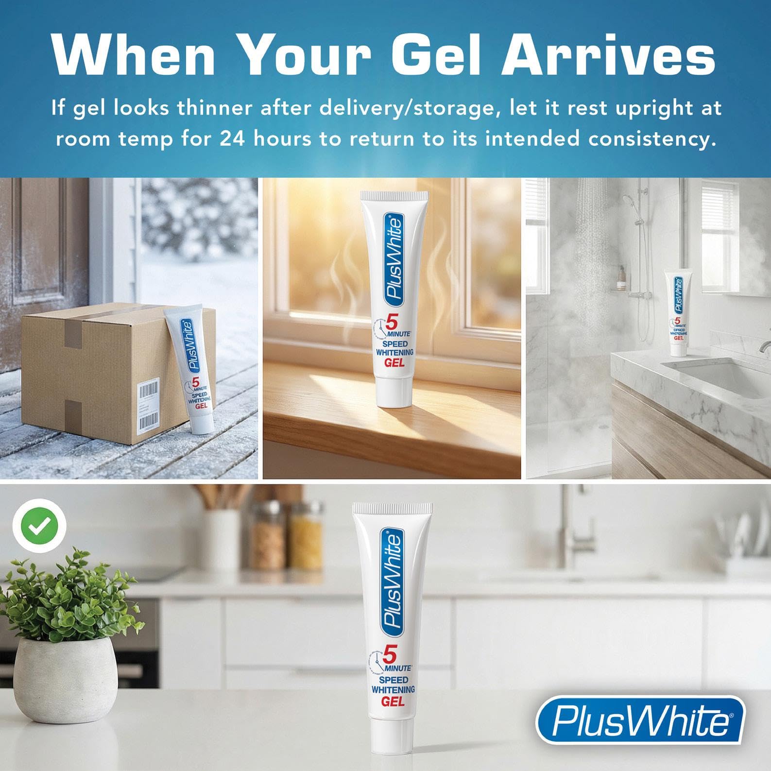 Plus White Speed Whitening Gel | At-Home Teeth Whitening

