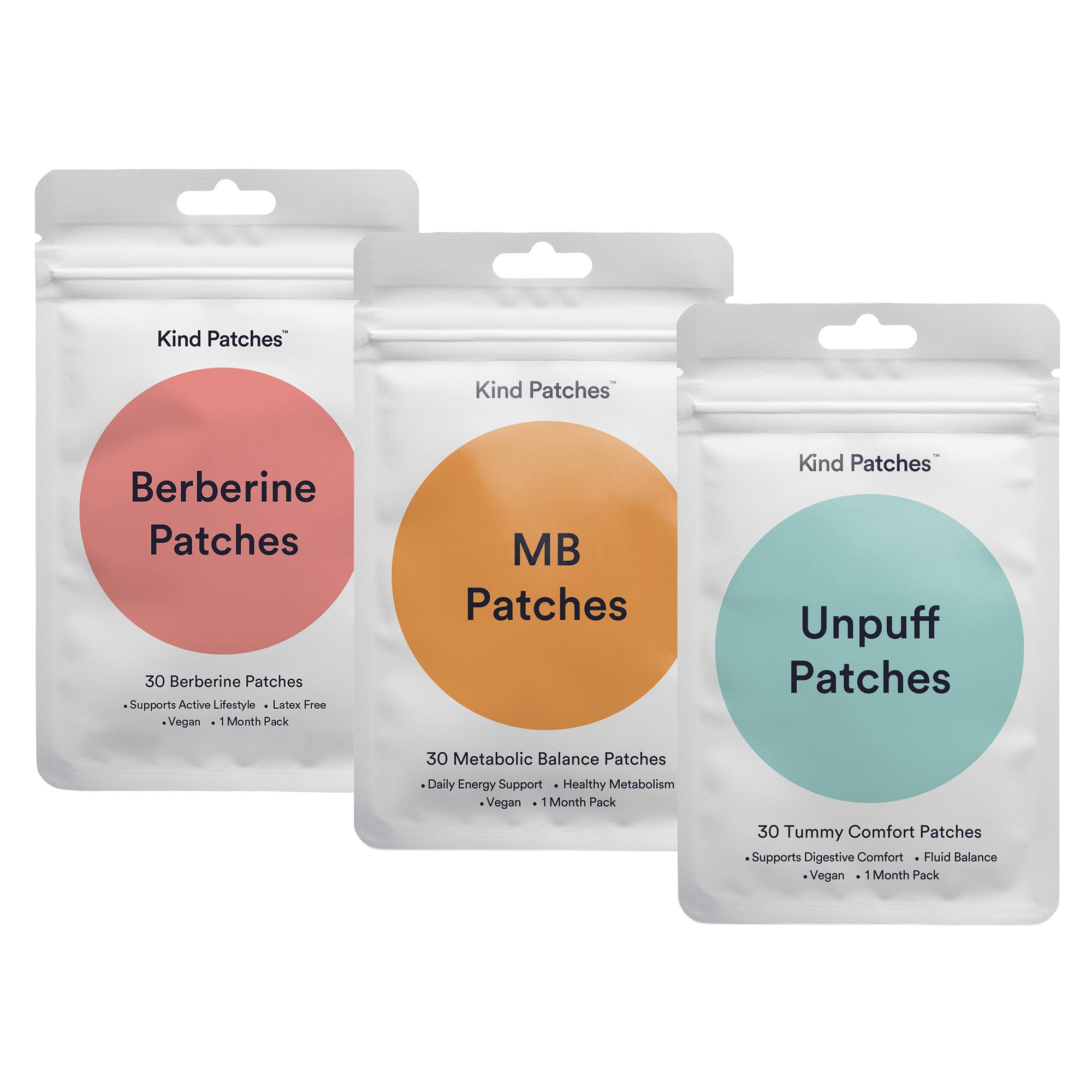 Kind Patches Patch Kit | Plant-Based Skin Patches

