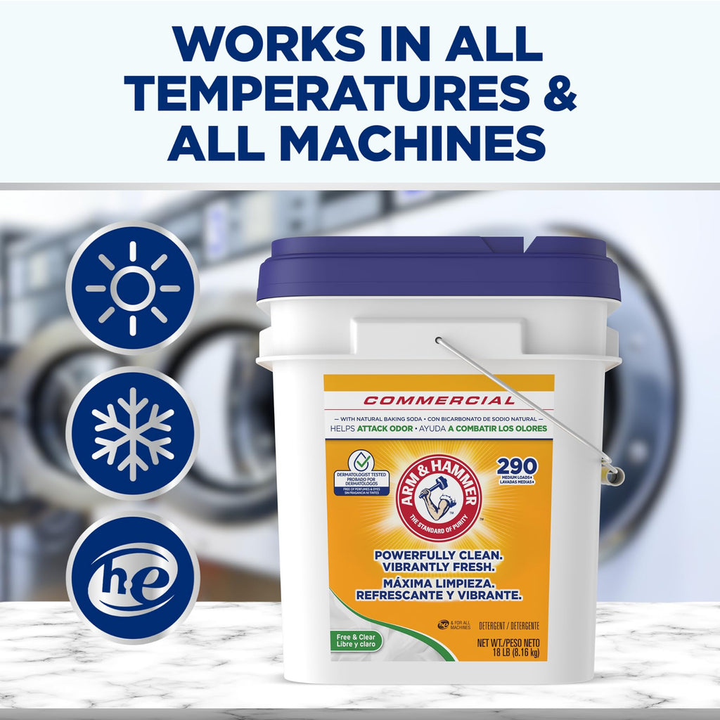 Arm & Hammer Professional Powder Laundry Detergent | Commercial

