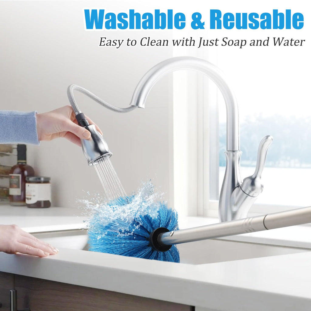 Cobweb Duster with Extendable Pole for High Ceilings

