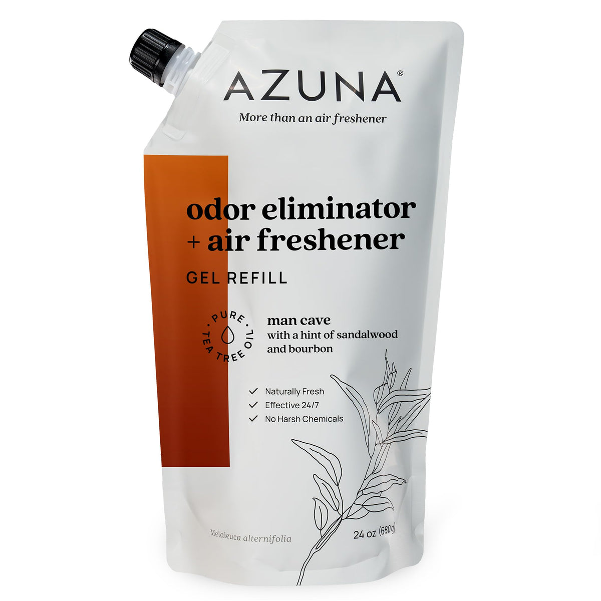 Azuna Tea Tree Oil Gel Air Freshener & Odor Eliminator