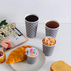 Lamosi Insulated Disposable Paper Cups for Hot & Cold Drinks

