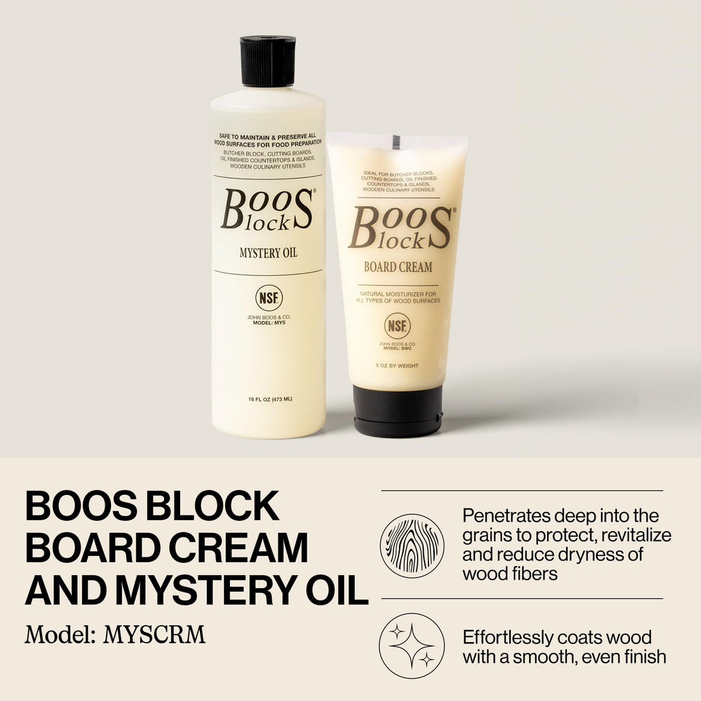 John Boos All-Natural Wood Care Set

