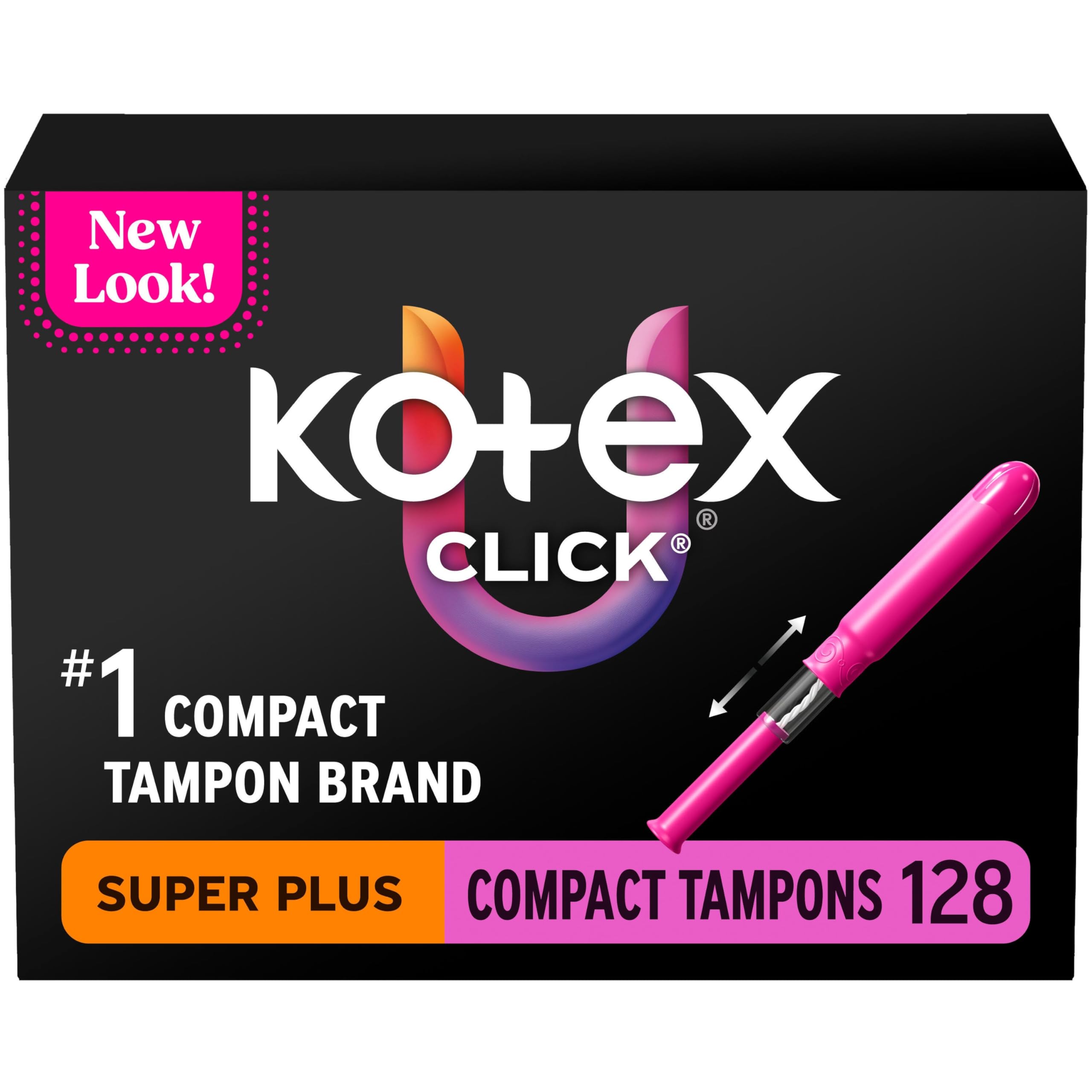 U by Kotex Click Compact Tampons Unscented