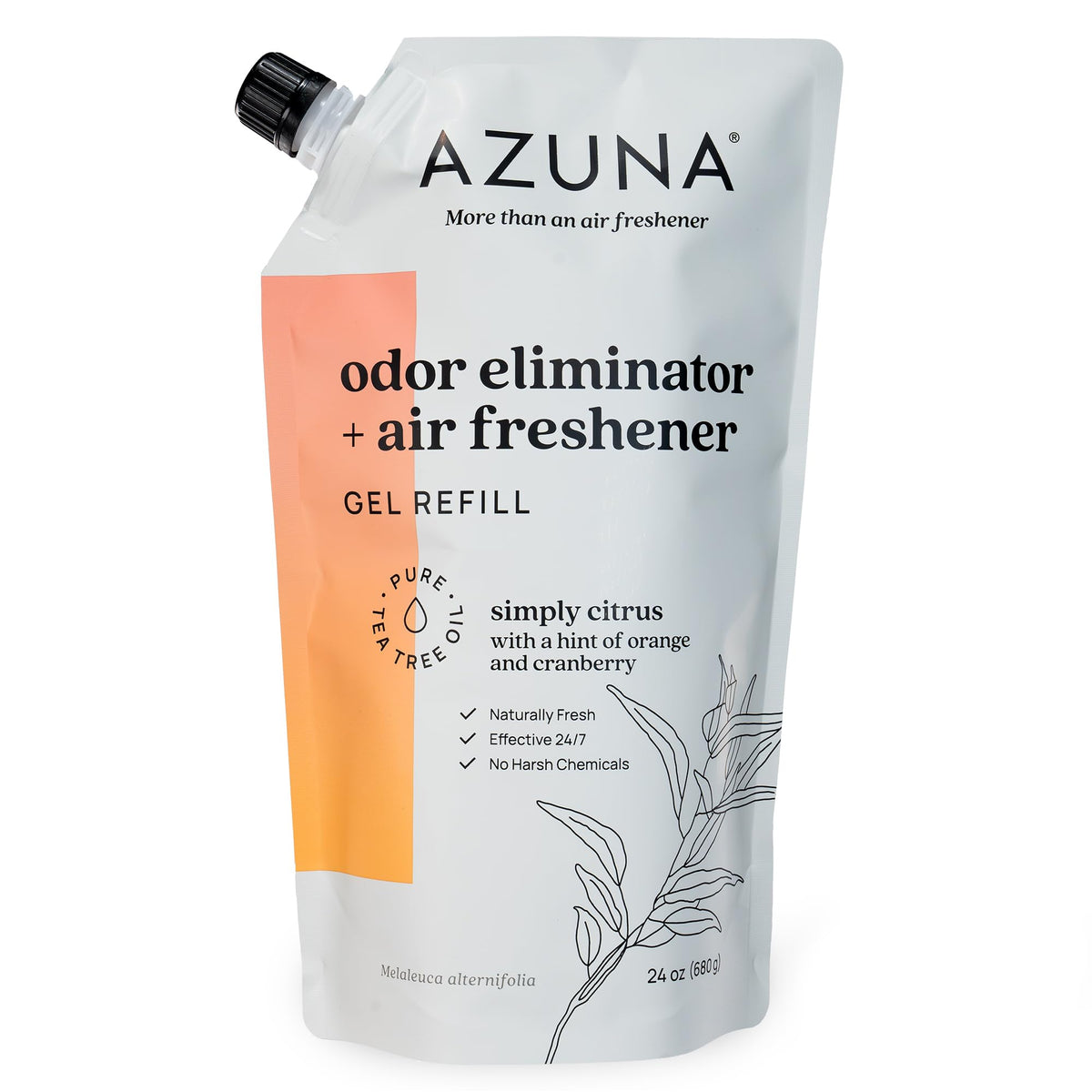 Azuna Tea Tree Oil Gel Air Freshener & Odor Eliminator