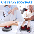 Papillon Back Massager with Heat - Shiatsu Pillow

