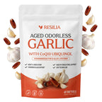 Resilia Aged Garlic Softgels with CoQ10 Ubiquinol MK7


