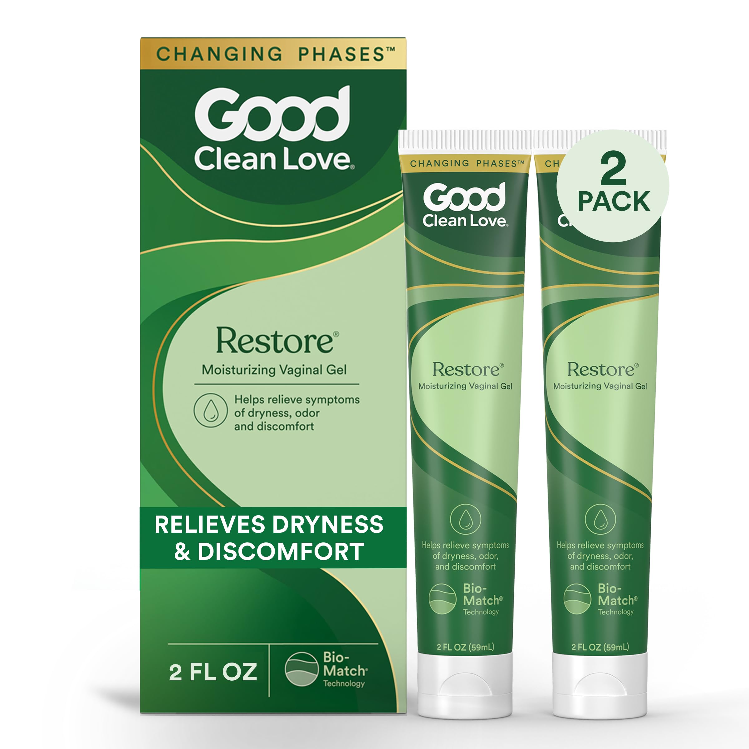 Vaginal Gel by Good Clean Love Restore – pH Balanced

