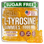 Joyli L Tyrosine Gummies 1000mg - Vegan Gluten-Free Focus

