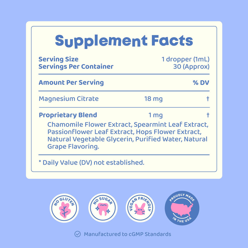 JoySpring Calmify Magnesium Citrate Liquid for Kids

