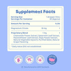 JoySpring Calmify Magnesium Citrate Liquid for Kids

