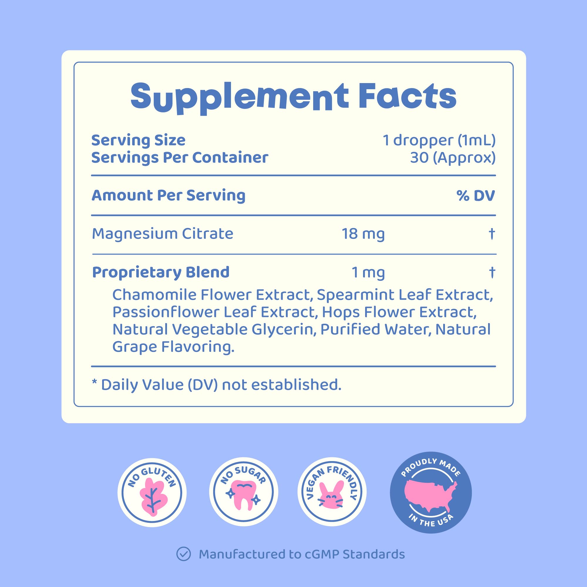 JoySpring Calmify Magnesium Citrate Liquid for Kids

