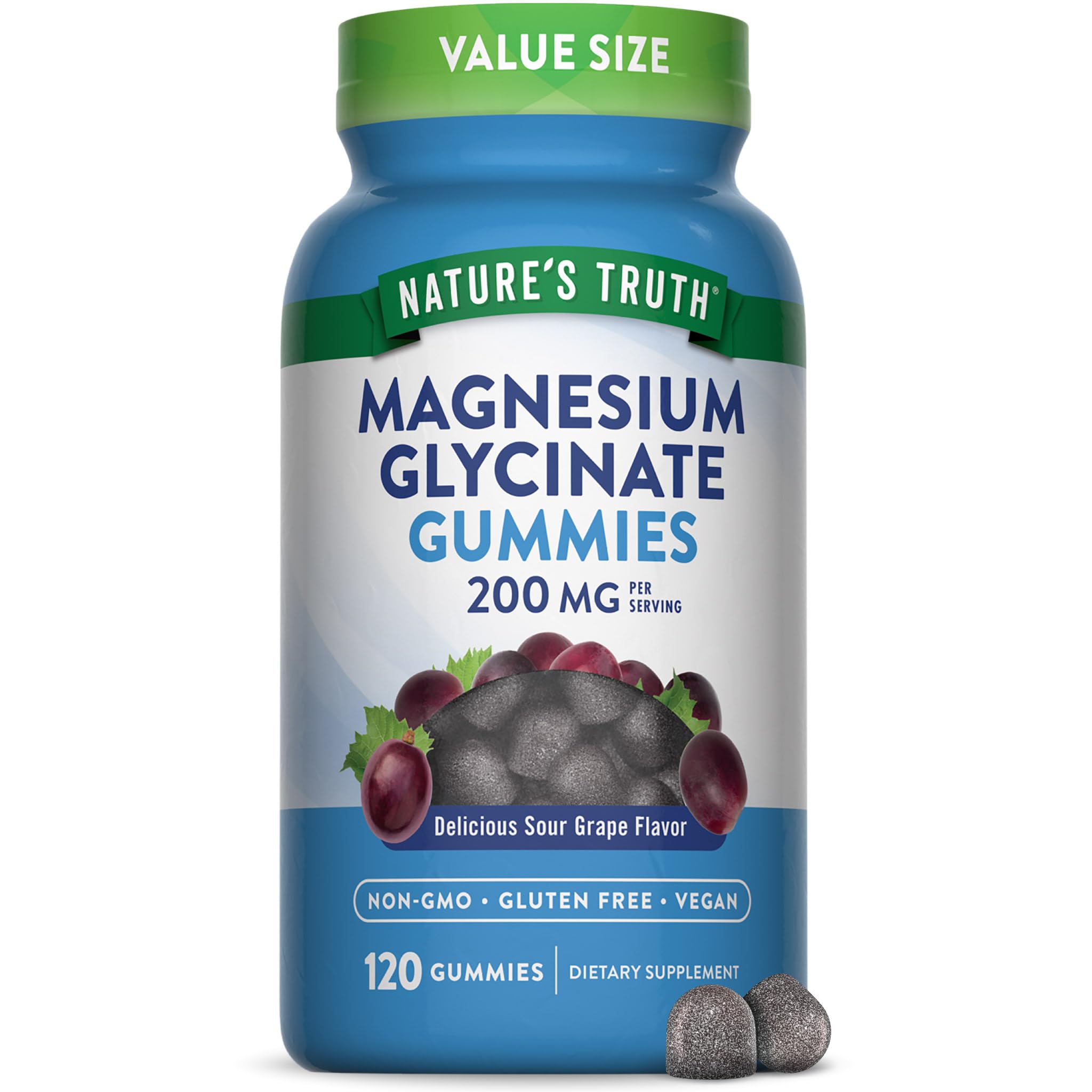 Nature's Truth Magnesium Glycinate Gummies for Adults

