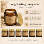 MIMURHYL Soy Wax Candle Gift Set

