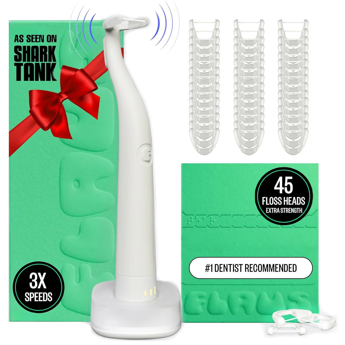 Flaus Electric Flosser - Water Floss Alternative for Teeth and Gums